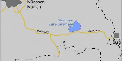 Mapi ofmunich jezera 
