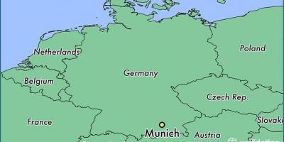 Munich u svijetu mapu