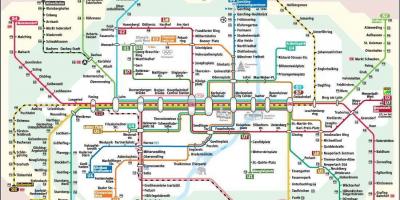 München metro mapu